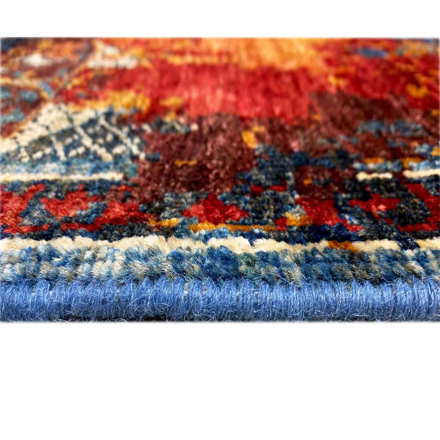 Mamluk Läuferteppich, Lebhafte Töne, 197x82 cm - German Carpet Shop