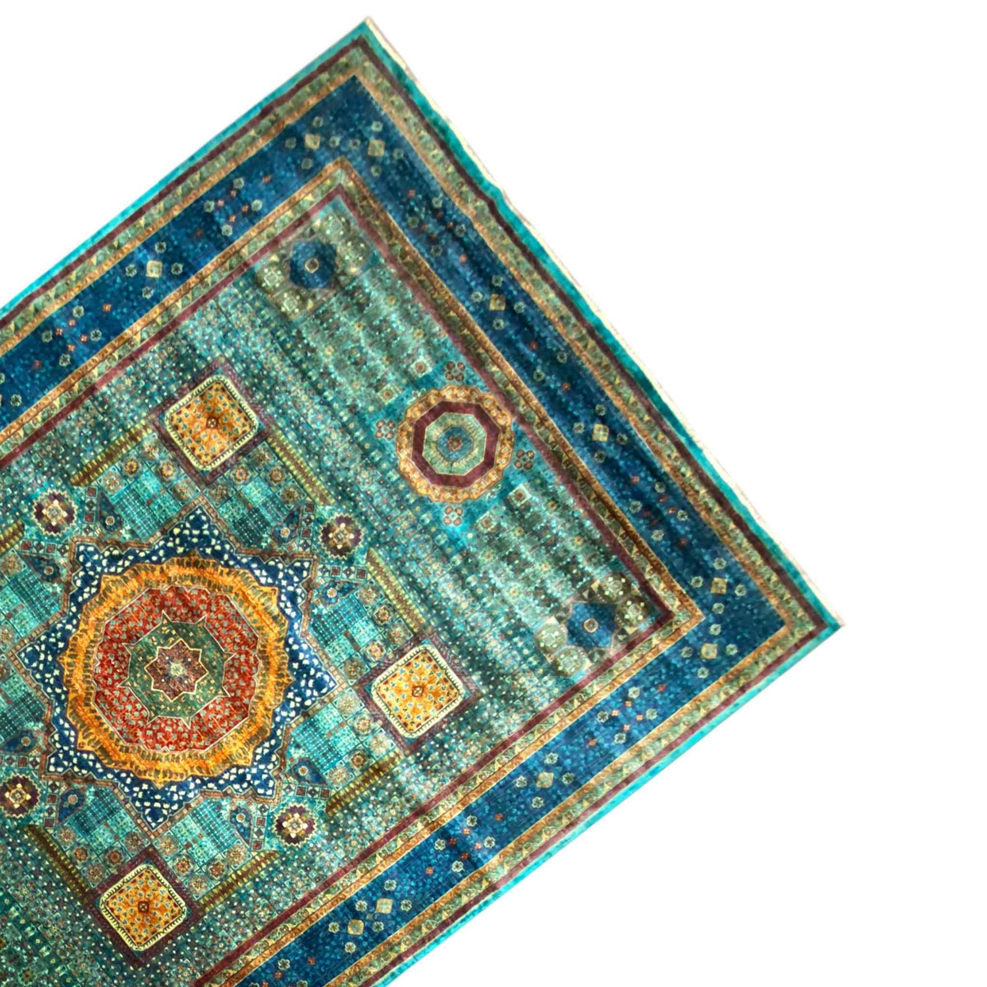 Handgeknüpfter Mamluk Teppich 397x297cm - German Carpet Shop
