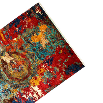 Handgeknüpfter Mamluk Teppich 300x213 cm - German Carpet Shop