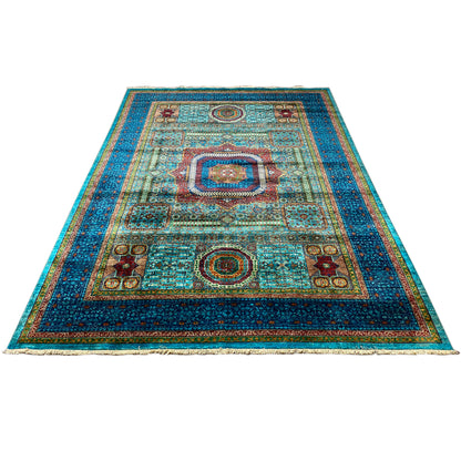 Handgeknüpfter Mamluk Teppich 302x212 cm - German Carpet Shop