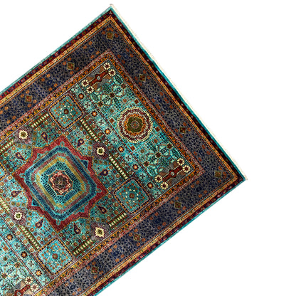 Handgeknüpfter Mamluk Teppich 303x221 cm - German Carpet Shop