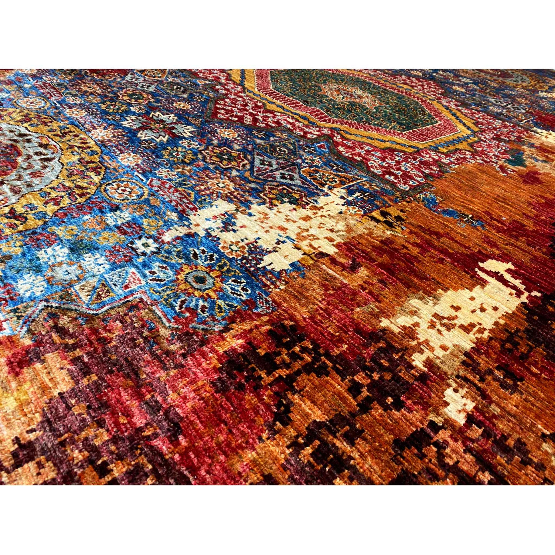 Handgeknüpfter Mamluk Teppich 301x204 cm - German Carpet Shop