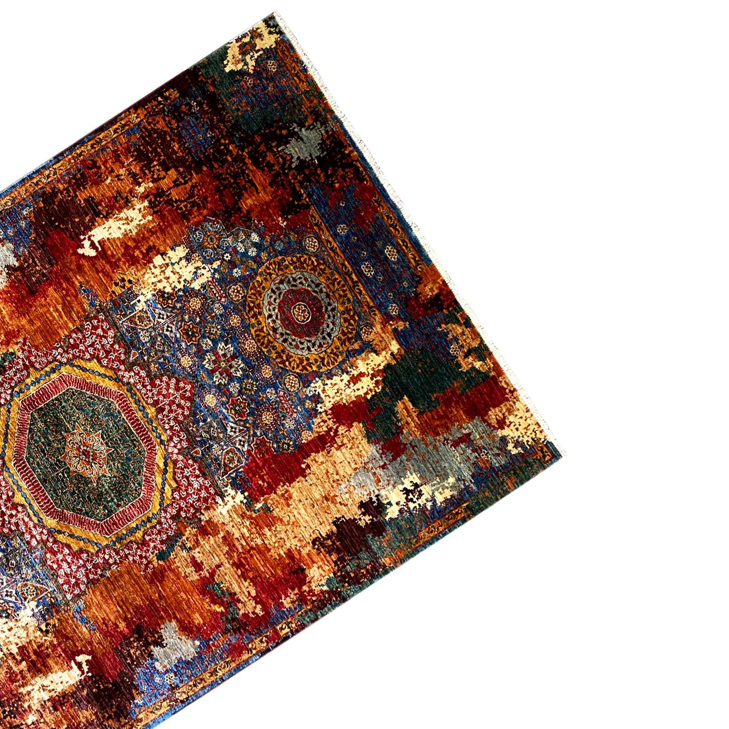 Handgeknüpfter Mamluk Teppich 301x204 cm - German Carpet Shop