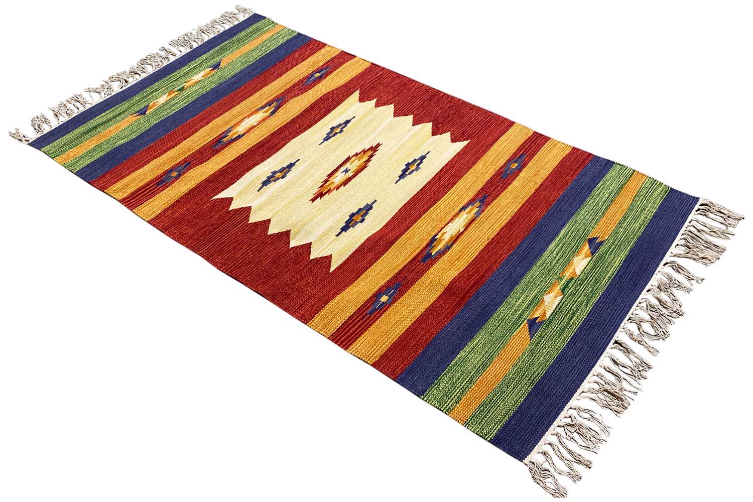 Moderner Kelim Teppich - Samak (90x160 cm) - German Carpet Shop