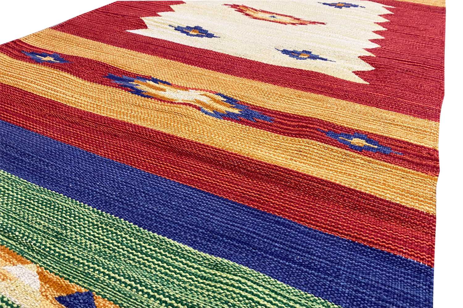 Moderner Kelim Teppich - Samak (80x200 cm) - German Carpet Shop