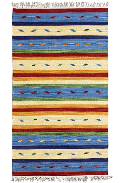 Moderner Kelim Teppich - Samak (90x160 cm) - German Carpet Shop