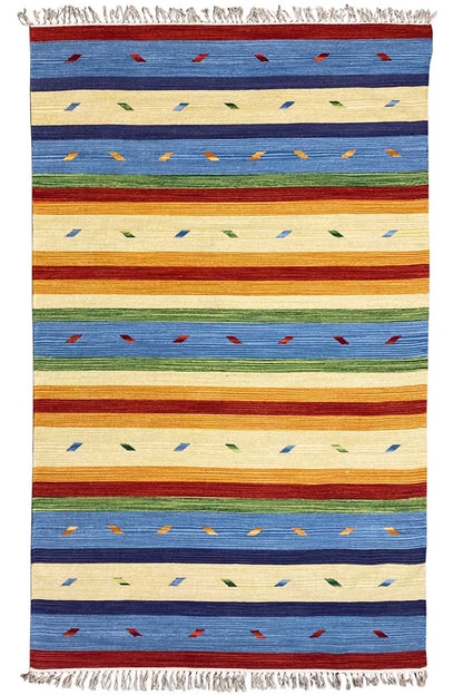 Moderner Kelim Teppich - Samak (140X200 cm) - German Carpet Shop