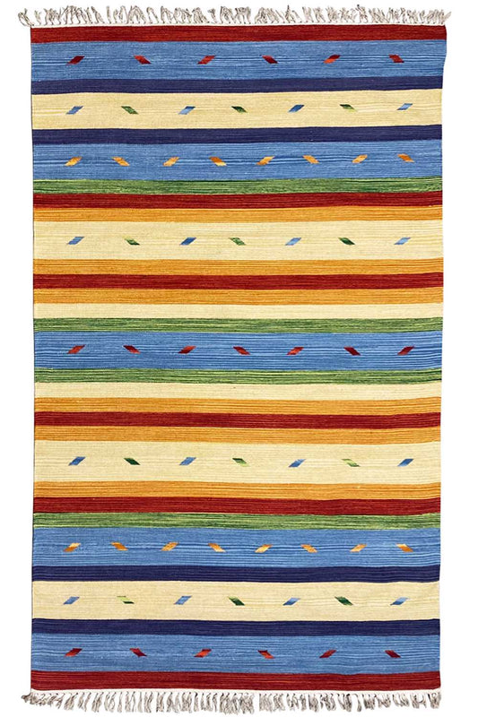 Moderner Kelim Teppich - Samak (140X200 cm) - German Carpet Shop