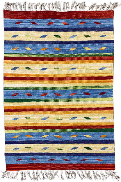 Moderne Kelim Teppich - Samak (60x90 cm) - German Carpet Shop