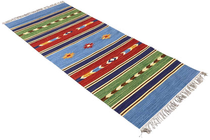 Moderner Kelim Teppich - Samak (80x200 cm) - German Carpet Shop