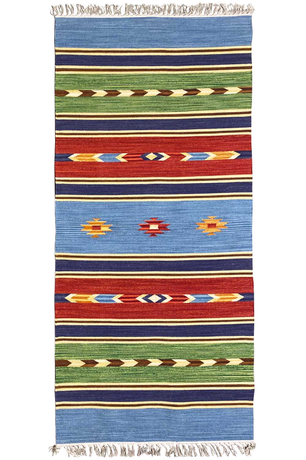 Moderner Kelim Teppich - Samak (80x200 cm) - German Carpet Shop