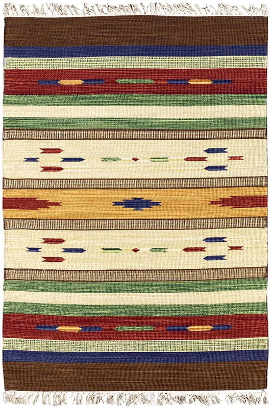 Moderner Kelim Teppich - Samak (90x160 cm) - German Carpet Shop