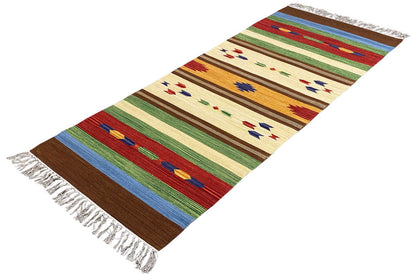 Moderner Kelim Teppich - Samak (80x200 cm) - German Carpet Shop