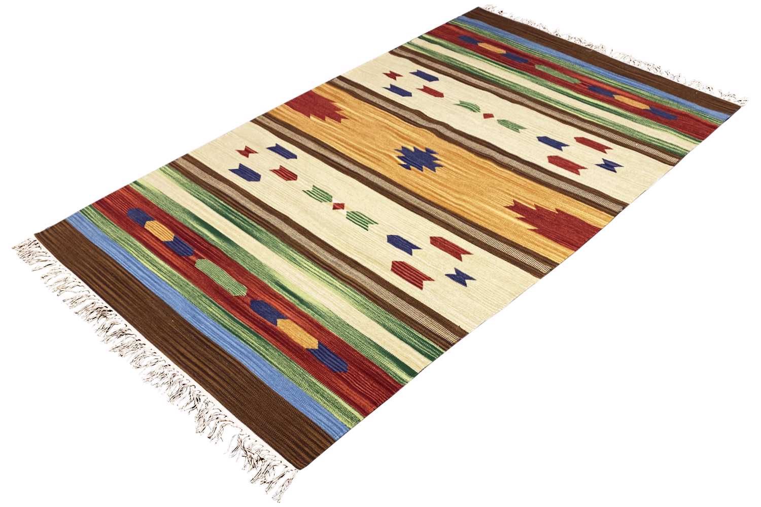 Moderner Kelim Teppich - Samak (160x230 cm) - German Carpet Shop