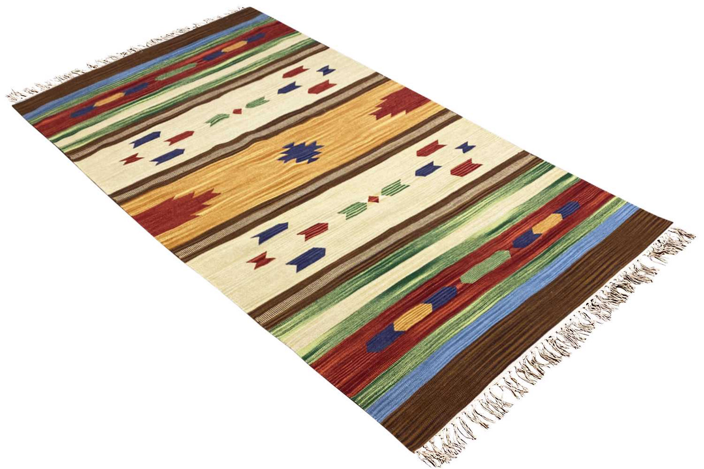 Moderner Kelim Teppich - Samak (160x230 cm) - German Carpet Shop