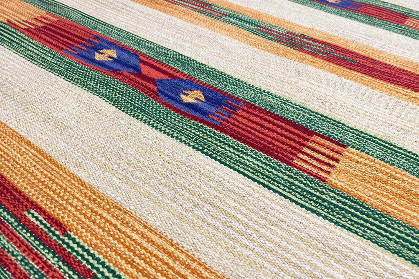 Moderner Kelim Teppich - Samak (80x200 cm) - German Carpet Shop