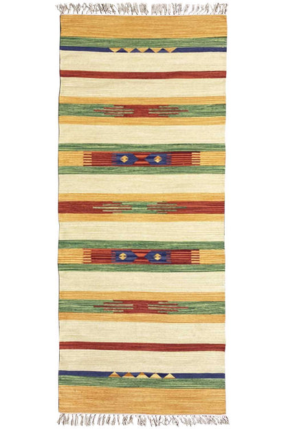 Moderner Kelim Teppich - Samak (80x200 cm) - German Carpet Shop