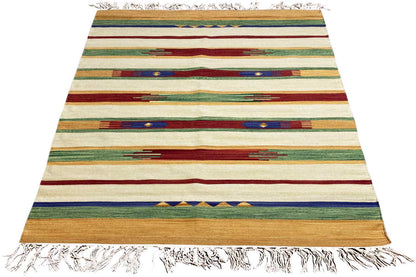 Moderner Kelim Teppich - Samak (140X200 cm) - German Carpet Shop