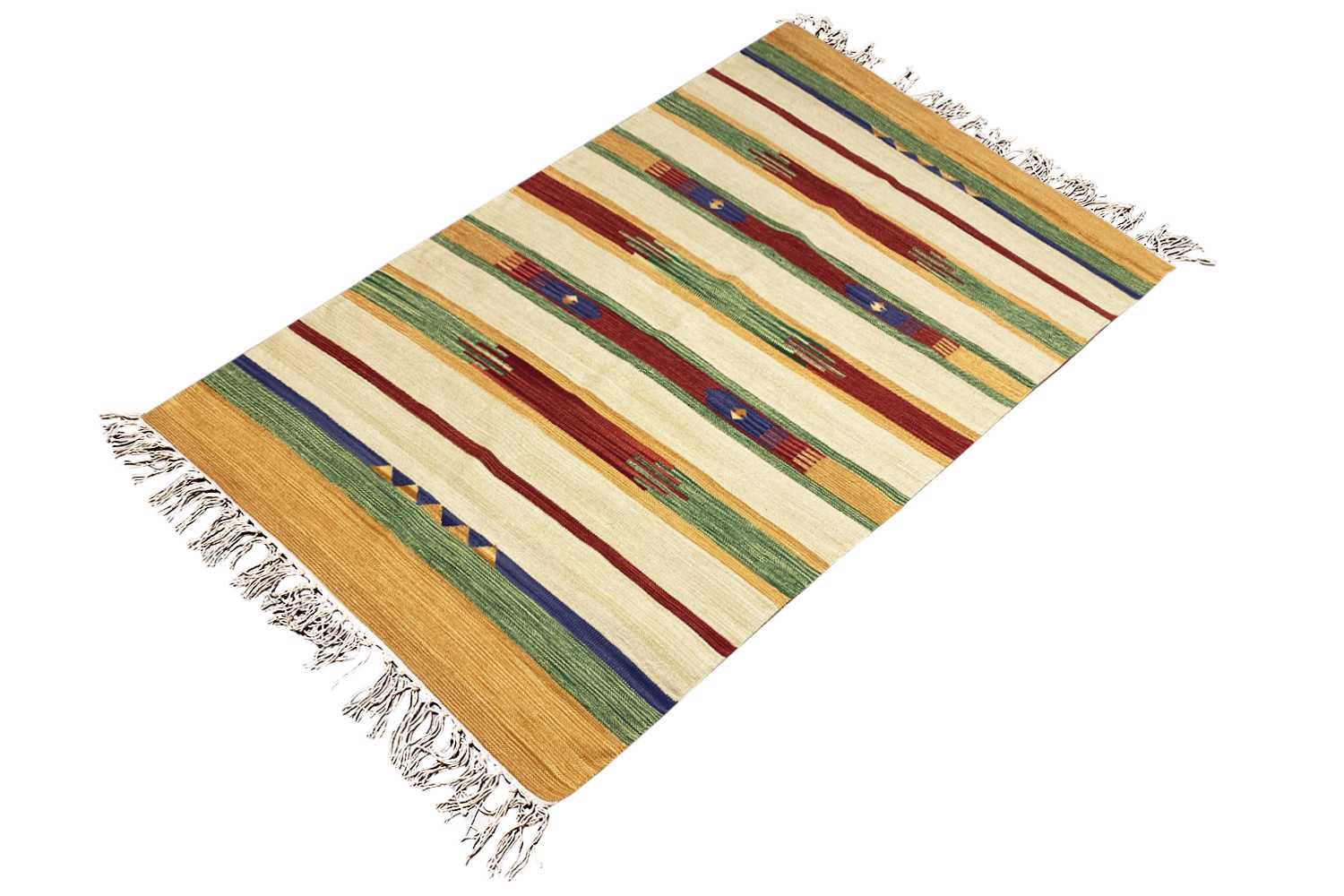 Moderner Kelim Teppich - Samak (140X200 cm) - German Carpet Shop