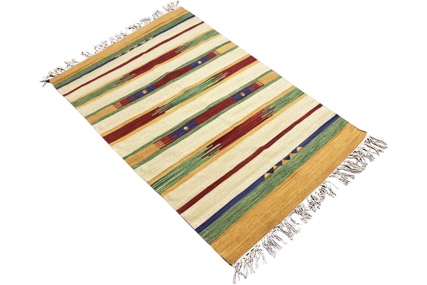 Moderner Kelim Teppich - Samak (140X200 cm) - German Carpet Shop