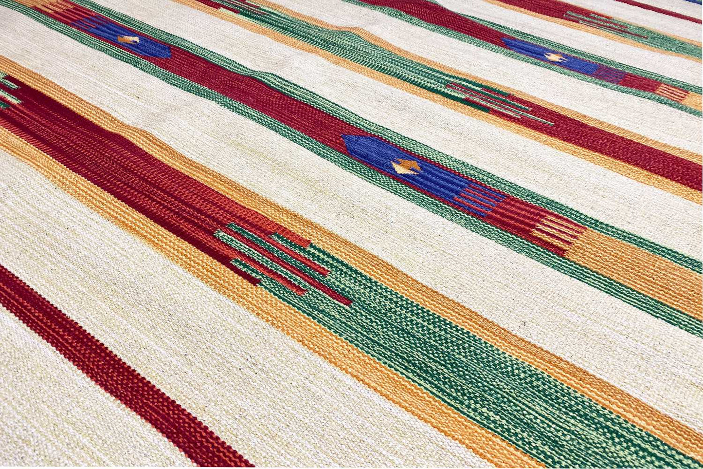 Moderner Kelim Teppich - Samak (140X200 cm) - German Carpet Shop