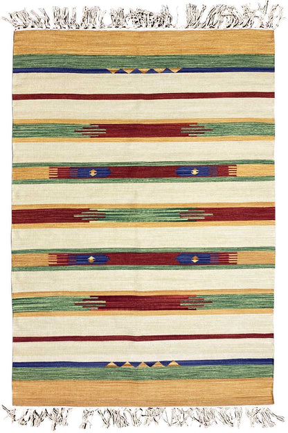 Moderner Kelim Teppich - Samak (140X200 cm) - German Carpet Shop