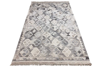 Moderne Kelim - Dhurrie - (242x154 cm) - German Carpet Shop
