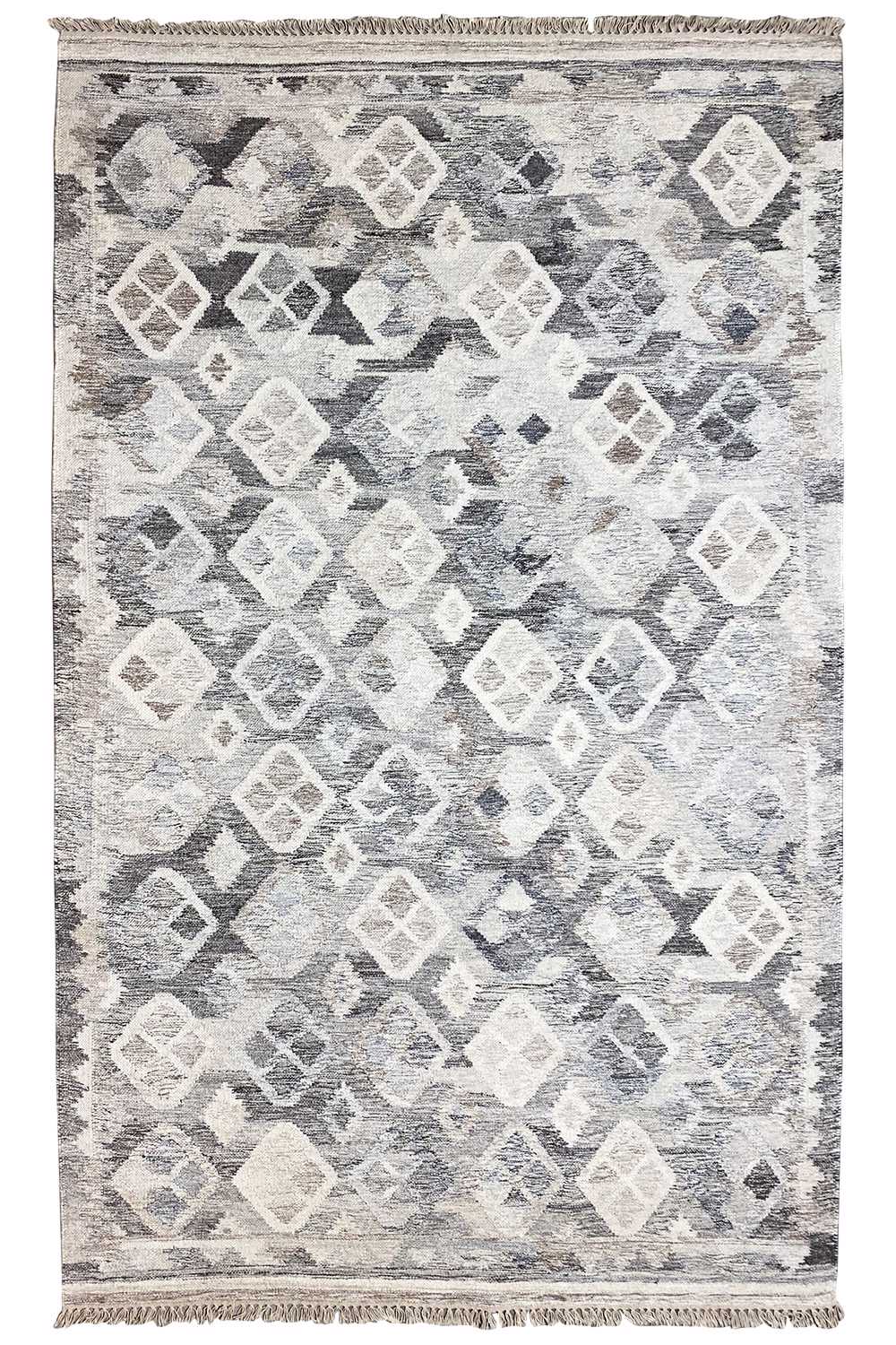 Moderne Kelim - Dhurrie - (242x154 cm) - German Carpet Shop