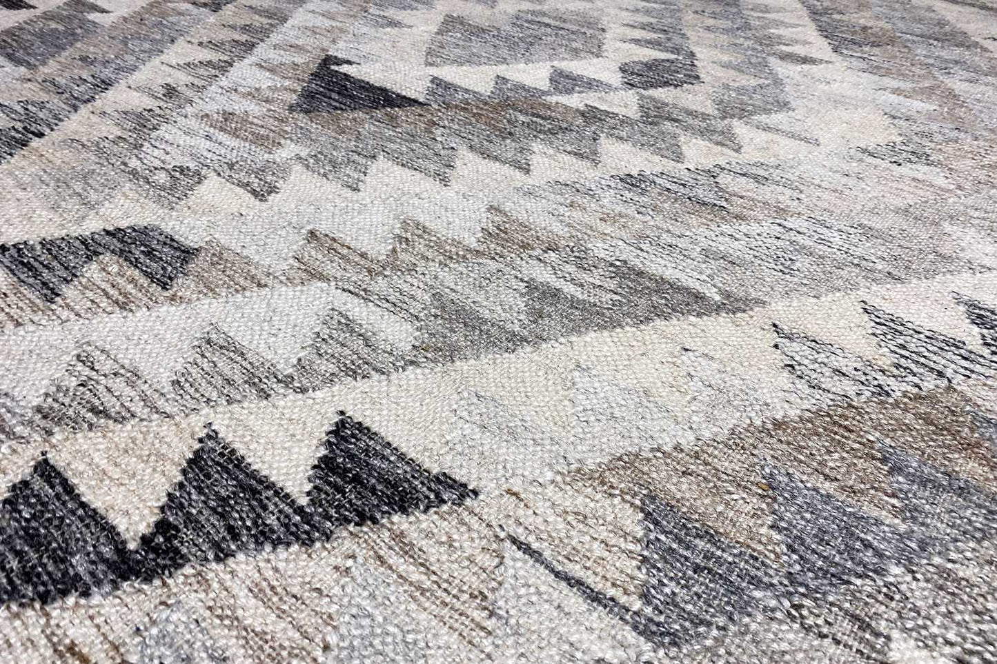 Moderne Kelim - Dhurrie - (237x155 cm) - German Carpet Shop