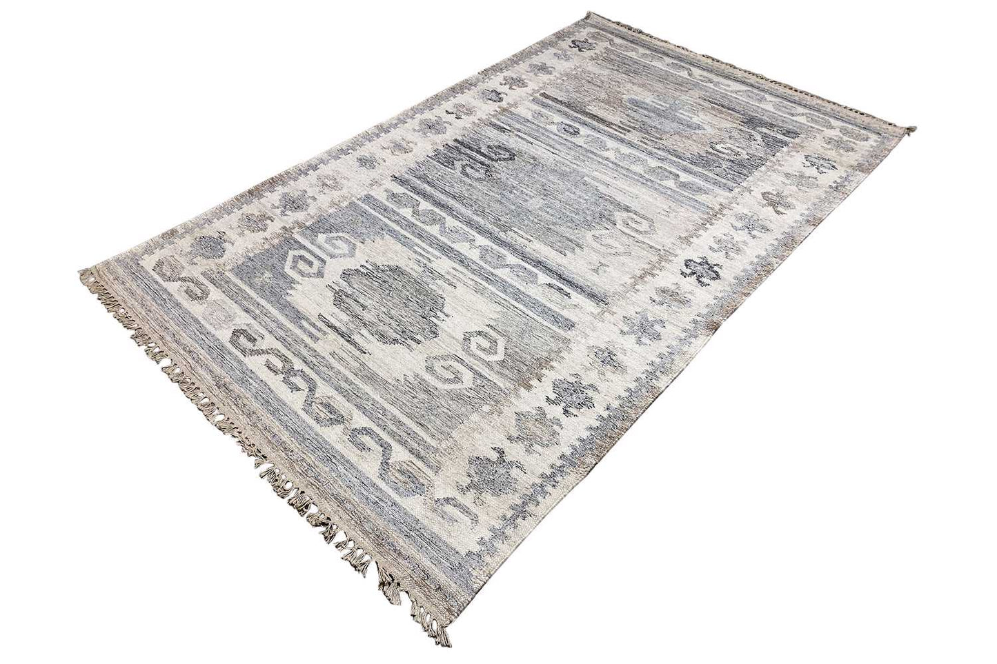 Moderne Kelim - Dhurrie - (244x152 cm) - German Carpet Shop