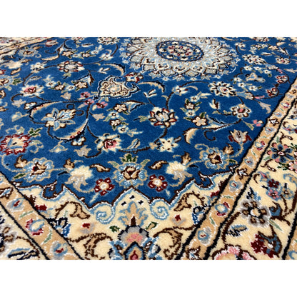 Nain Teppich Blau, 120x77 cm - German Carpet Shop