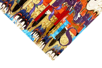 Julia Stefan "Paris" Designer Teppich - Handgeknüpft aus Wolle & Seide, 311x254cm (10.2x8.3ft) - German Carpet Shop