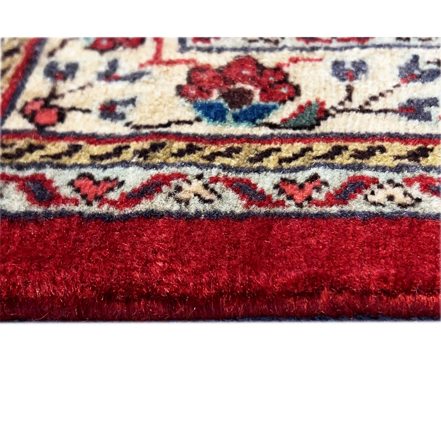  Poshti Teppich, Rot, 102x62cm - Premium Poshti Teppich from German Carpet Shop - Just €199! Shop now at German Carpet Shop