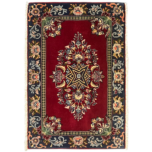  Roter Poshti Teppich 93x66 cm - Premium Poshti Teppich from German Carpet Shop - Just €0! Shop now at German Carpet Shop