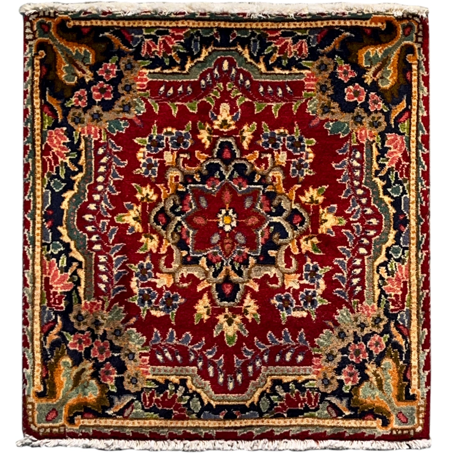  Poshti Teppich, Rot, 64x61 cm - Premium Poshti Teppich from German Carpet Shop - Just €190! Shop now at German Carpet Shop