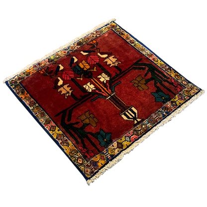  Poshti Teppich  63x62 cm - Premium Poshti Teppich from German Carpet Shop - Just €129! Shop now at German Carpet Shop