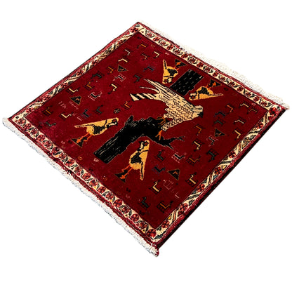  Poshti Teppich 65x62 cm - Premium Poshti Teppich from German Carpet Shop - Just €129! Shop now at German Carpet Shop