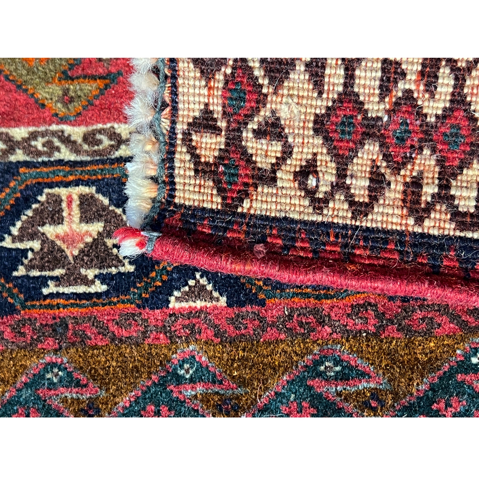  Poshti Teppich, Bunt, 56x60cm - Premium Poshti Teppich from German Carpet Shop - Just €140! Shop now at German Carpet Shop