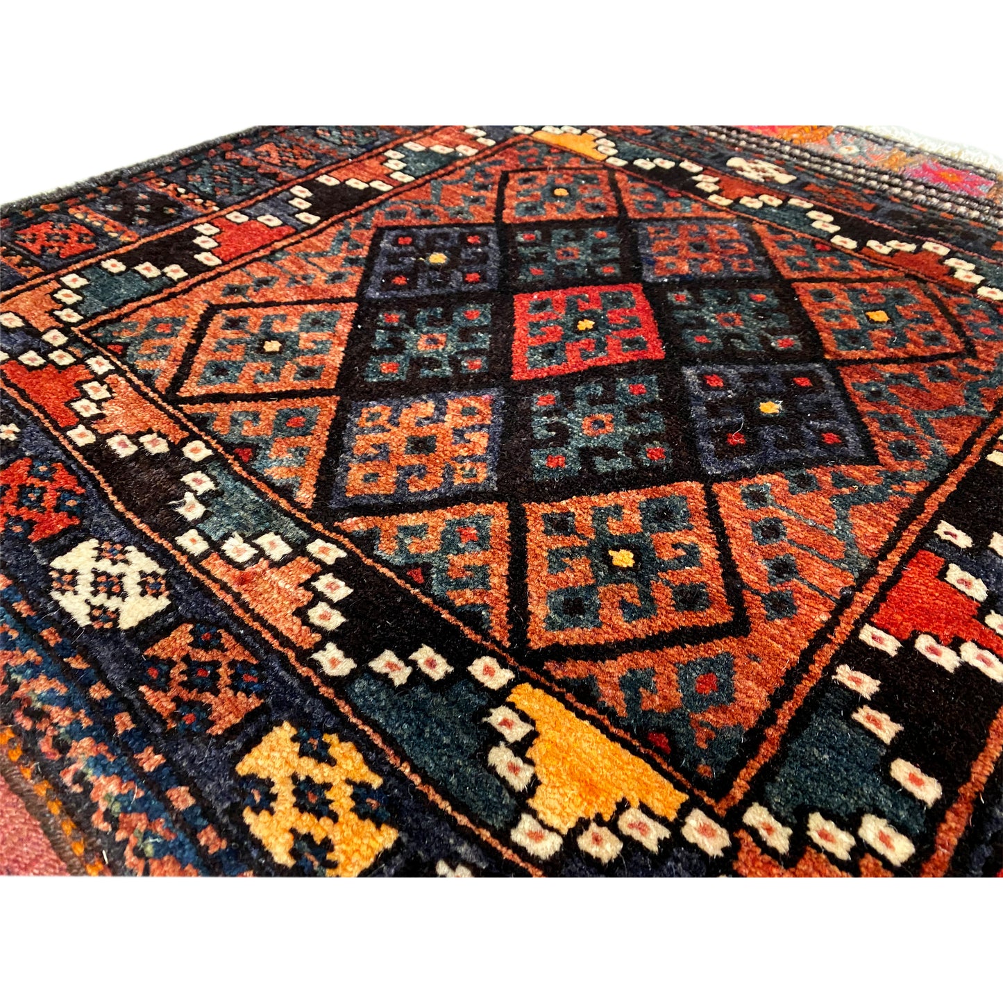 Tappeto Hamedan Poshti - 76x72 cm