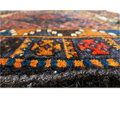 Hamedan Poshti Teppich - 82x72 cm