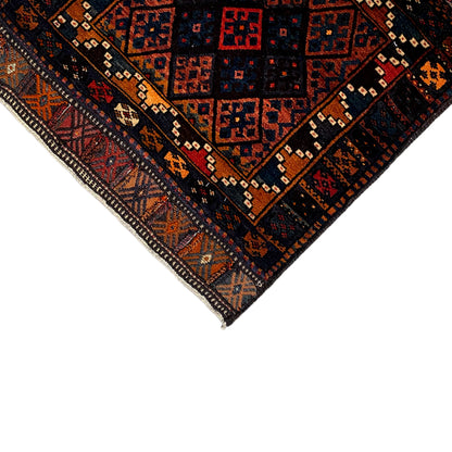 Hamedan Poshti Teppich - 82x72 cm