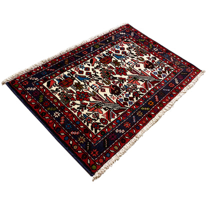 Hamedan Poshti Teppich - 62x88 cm