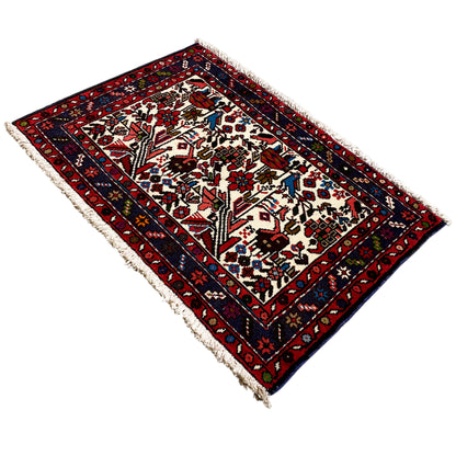 Hamedan Poshti Teppich - 62x88 cm