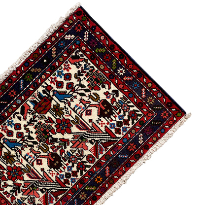 Hamedan Poshti Teppich - 62x88 cm