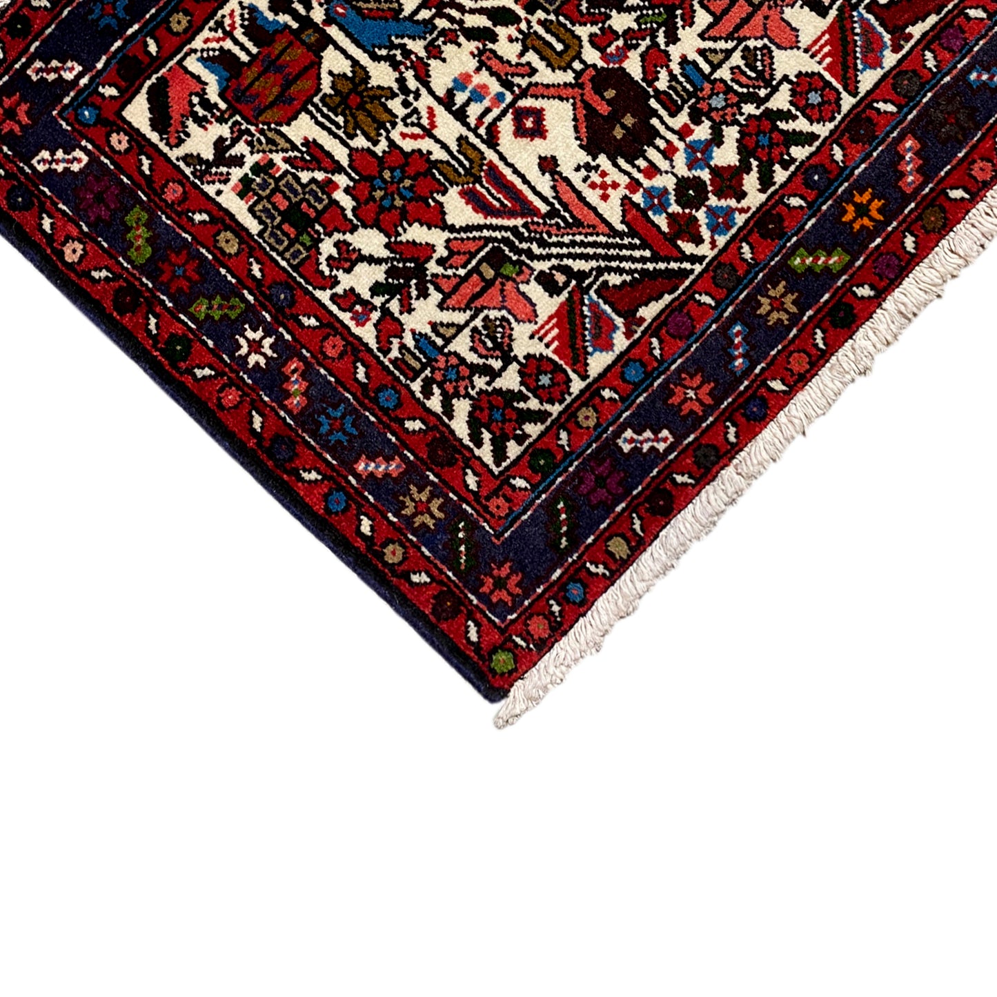 Hamedan Poshti Teppich - 62x88 cm