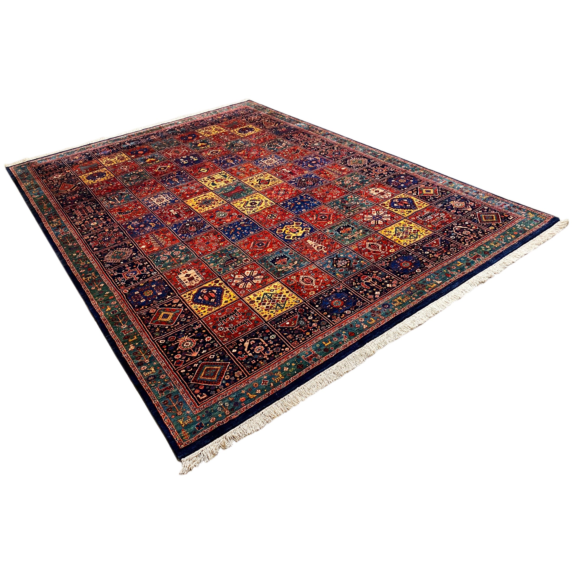 Qashqai Teppich Exklusiv 344x255 cm - German Carpet Shop