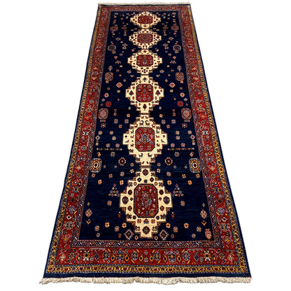Qashqai Exklusiv Läufer Teppich 337x102 cm - German Carpet Shop