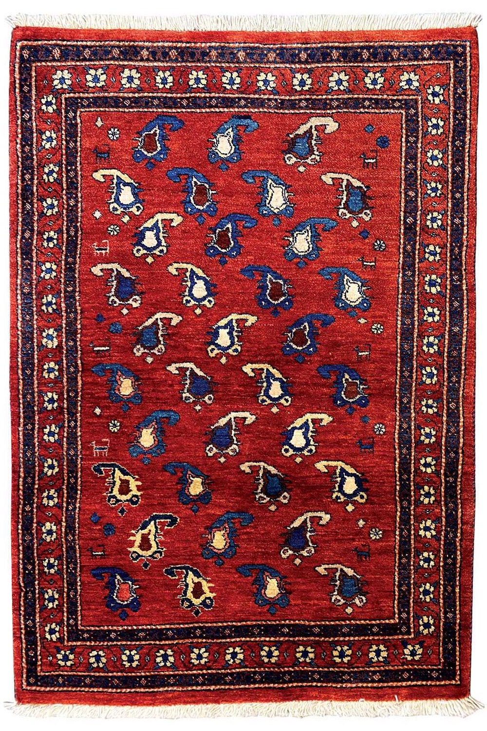 Qashqai Exklusiv (126x81 cm) - Premium Teppich from German Carpet Shop - Just €750! Shop now at German Carpet Shop