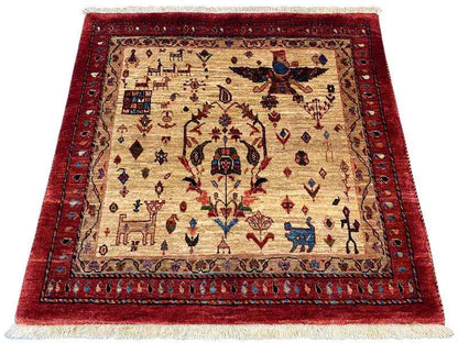 Qashqai Exklusiv (99x92cm) - German Carpet Shop