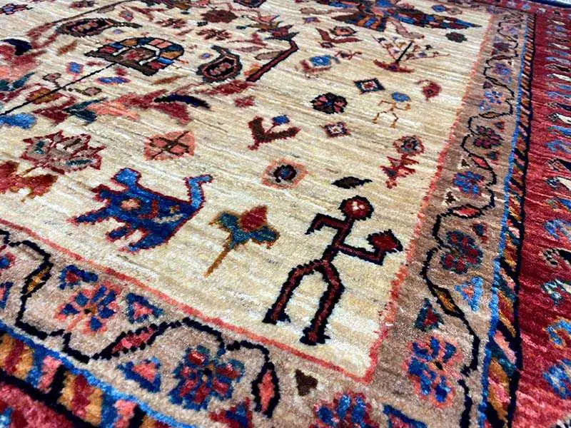 Qashqai Exklusiv 200777- (107x107cm) - German Carpet Shop